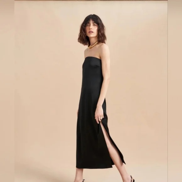 BNWT La Ligne Lee Dress in Black Size 0 - Picture 2 of 12